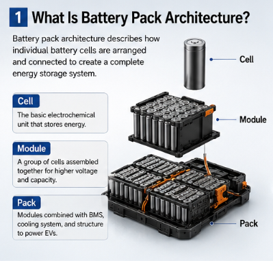 What is battery pack architecture