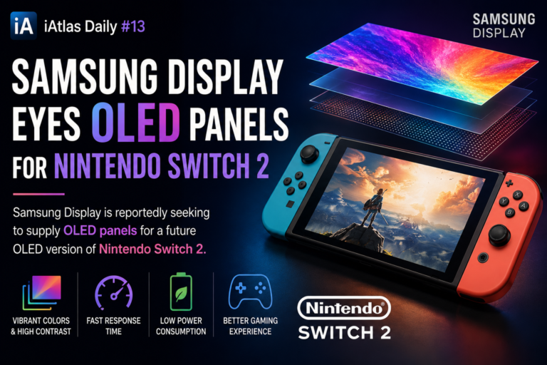 Samsung display eyes OLED panels for Nintendo Switch 2