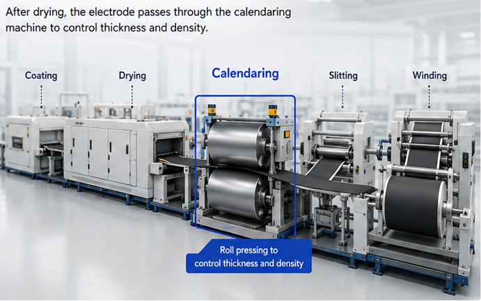 battery calendaring equipment