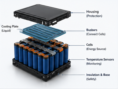 Bettery Module structure