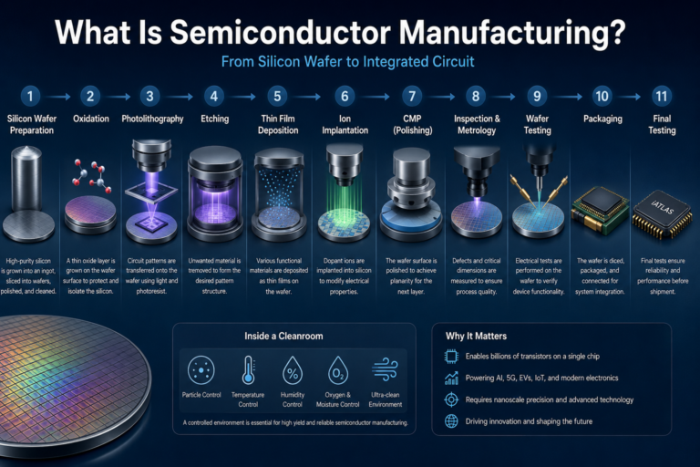 What is semiconductor manufacturing?