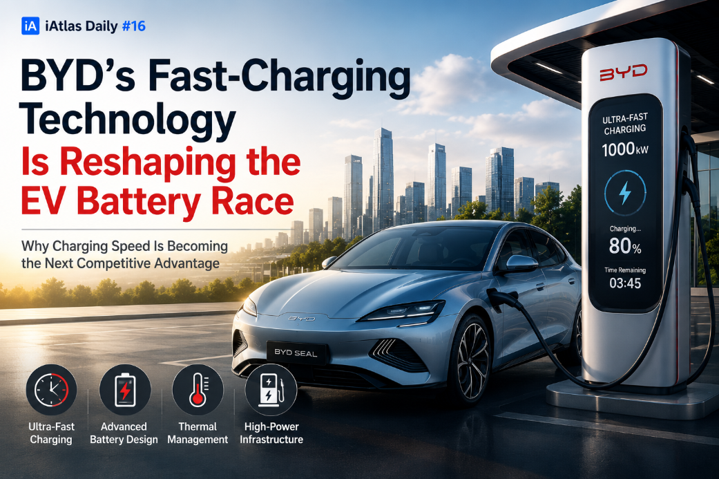 BYD's fast-charging technology is reshaping the EV battery race
