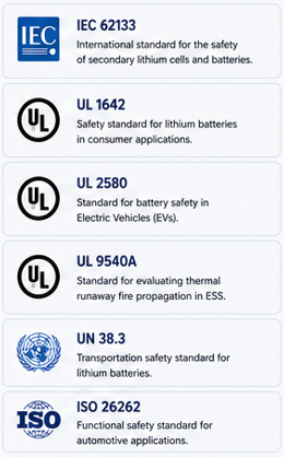 Battery Safety Explained_International Safety Standards