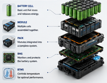 Battery anatomy