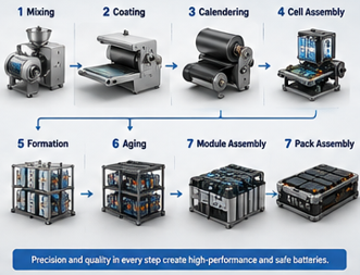 Battery manufacturing process