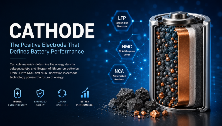 Cathode Explained_The Positive Electrode That Defines Battery Performance