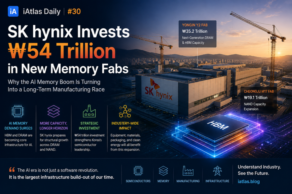 SK hynix invests 54 Trillion in new memory fabs