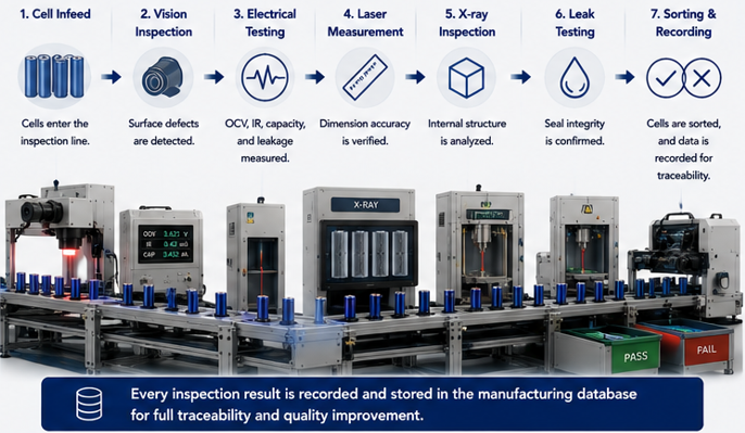 Battery inspection equipment_Inspection workflow
