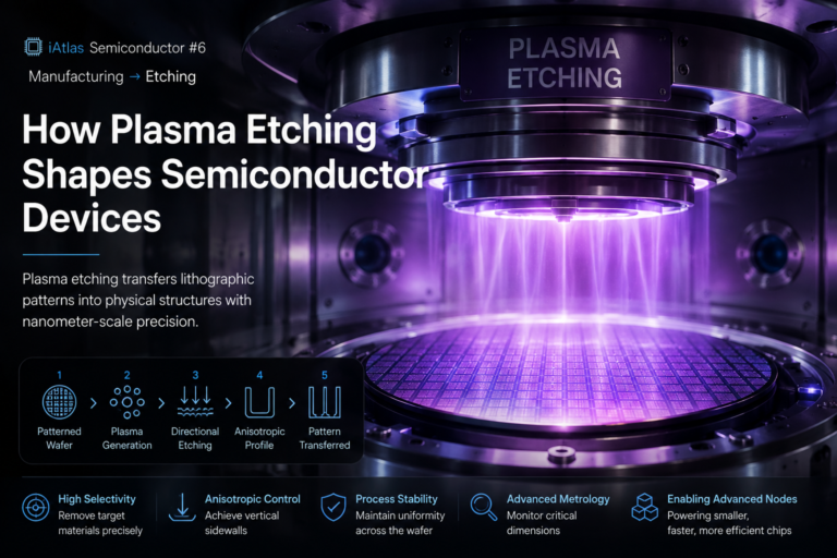 How plasma etching shapes semiconductor devices