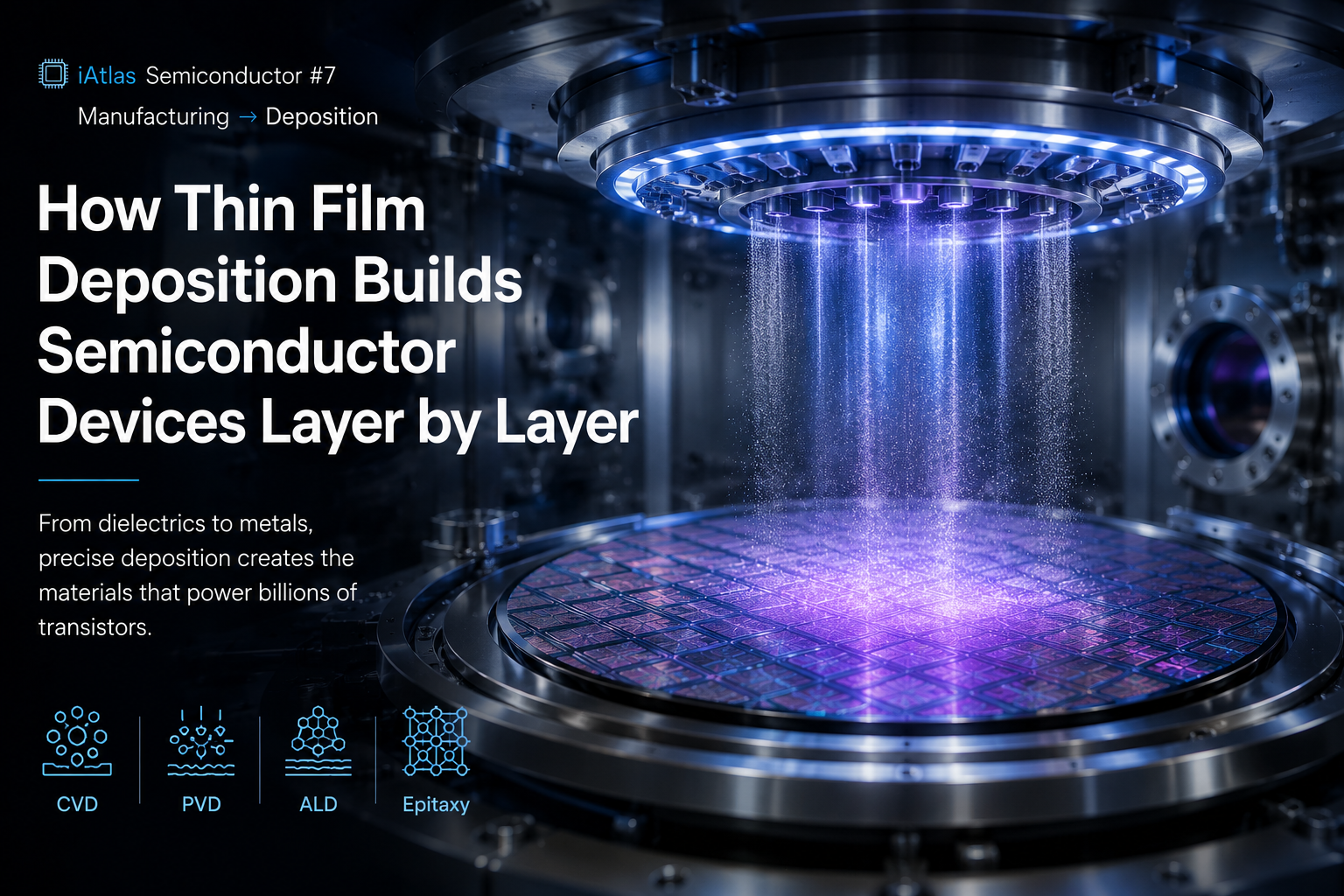 How thin film deposition builds semiconductor devices layer by layer