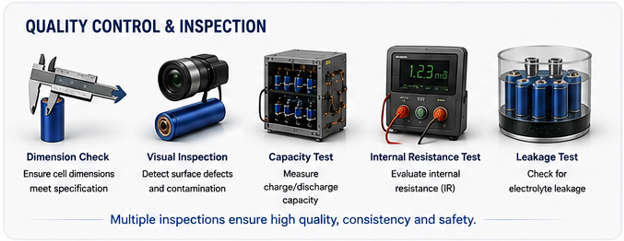 Battery Manufacturing Process_Quality control & inspection