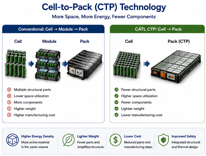 CATL_Cell-to-Pack(CTP) Technology