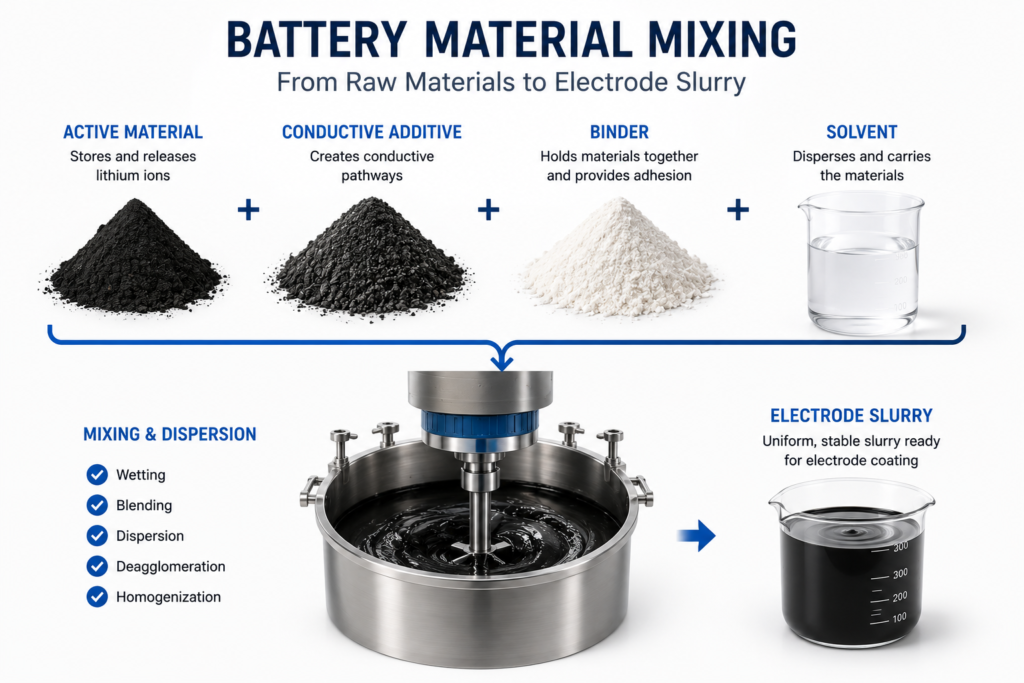 Battery_Material mixing
