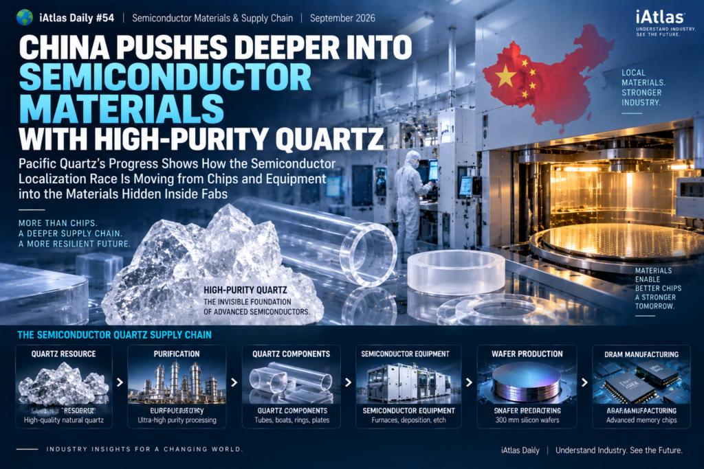 China pushes deeper into semiconductor materials with high-purity quartz