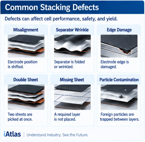 Battery Electrode Stacking explained_Common Stacking Defects