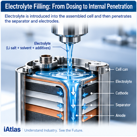 Battery Electrolyte filling explained_Electrolyte filling_From dosing to internal penetration