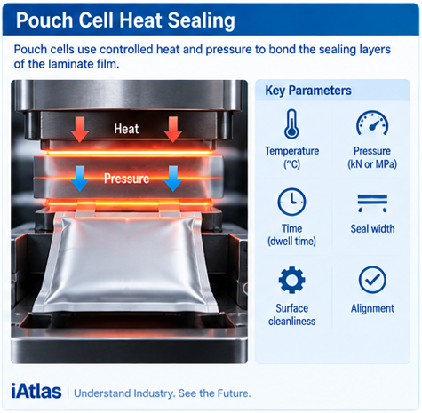 Battery Cell Sealing Explained_pouch cell heat sealing