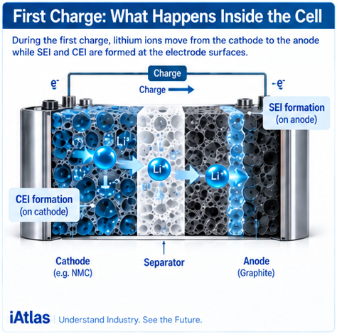 Battery formation explained_first charge-what happens inside the cell