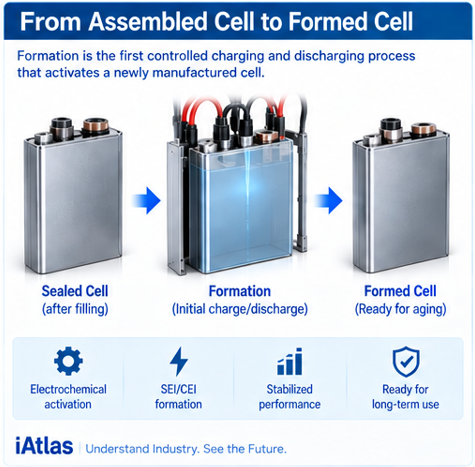 Battery formation explained_from assembled cell to formed cell