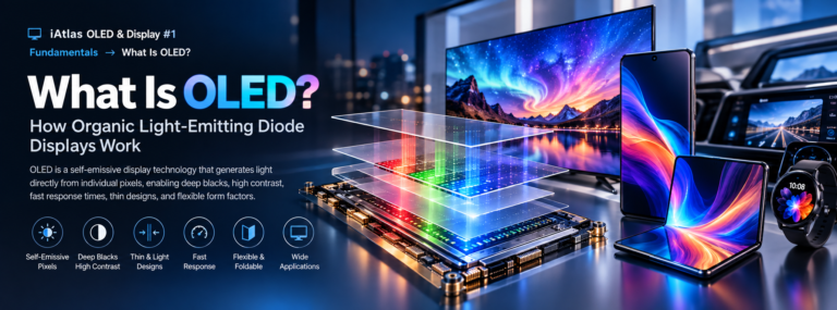 What Is OLED? How Organic Light-Emitting Diode Displays Work