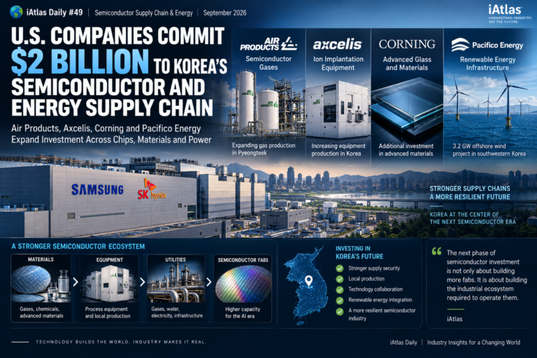 U.S. Companies commit $2 billion to korea's semiconductor and energy supply chain