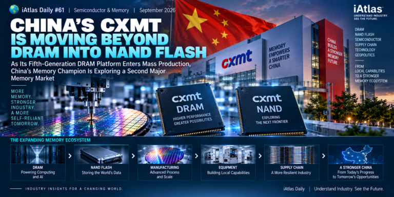 China's CXMT is moving beyong dram into nand flash