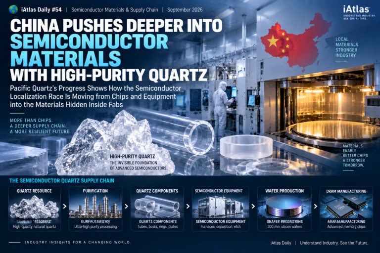 China pushes deeper into semiconductor materials with high-purity quartz