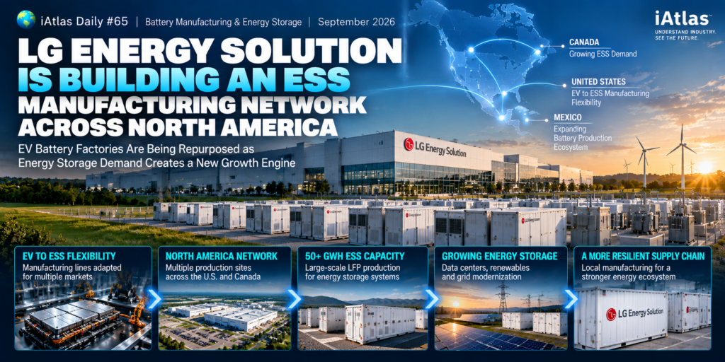 iAtlas Daily #65_LG Energy Solution is building an ess manufacturing network across north america
