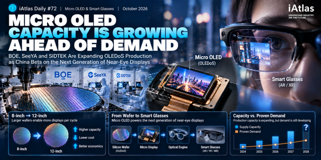 iAtlas Daily #72_Micro OLED capacity is growing ahead of demand