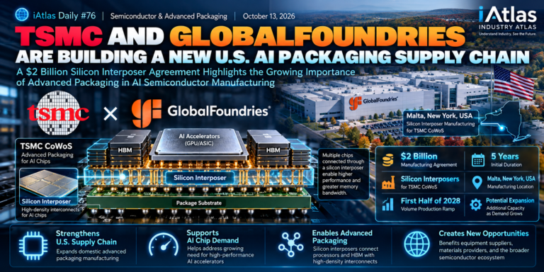 iAtlas Daily #76_TSMC and global foundries are builing a new us ai packaging supply chain