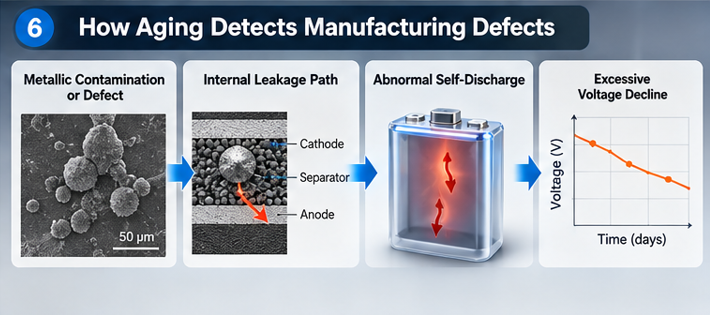 iAtlas Library_Battery_Battery Aging_How aging detects manufacuring defects