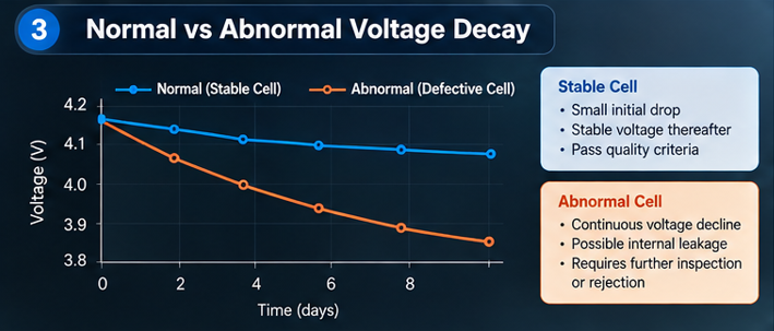 iAtlas Library_Battery_Battery Aging_Normal vs. abnormal voltage decay