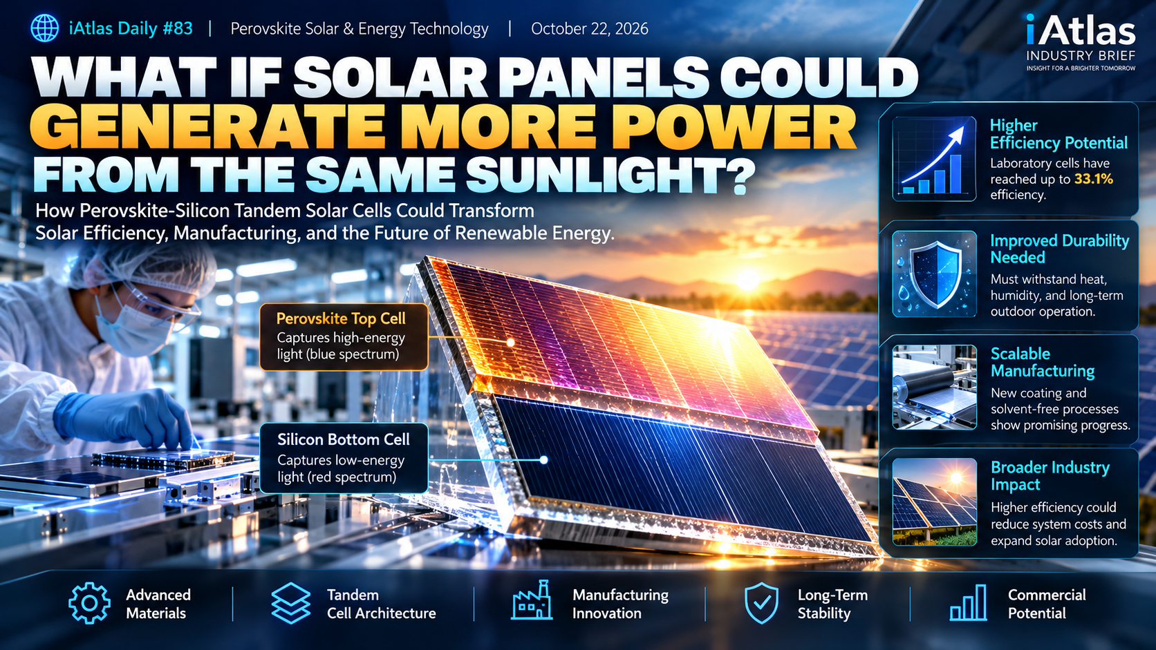 iAtlas Daily #83_What if solar panels could generate more power from the same sunlight