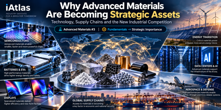 Advanced materials strategic assets connecting technology manufacturing supply chains and high-tech industries