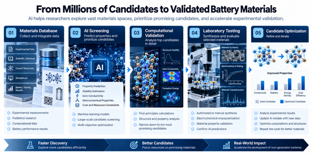 iAtlas Insight Analysis AI x Battery #2_From millions of candidates to validated battery materials