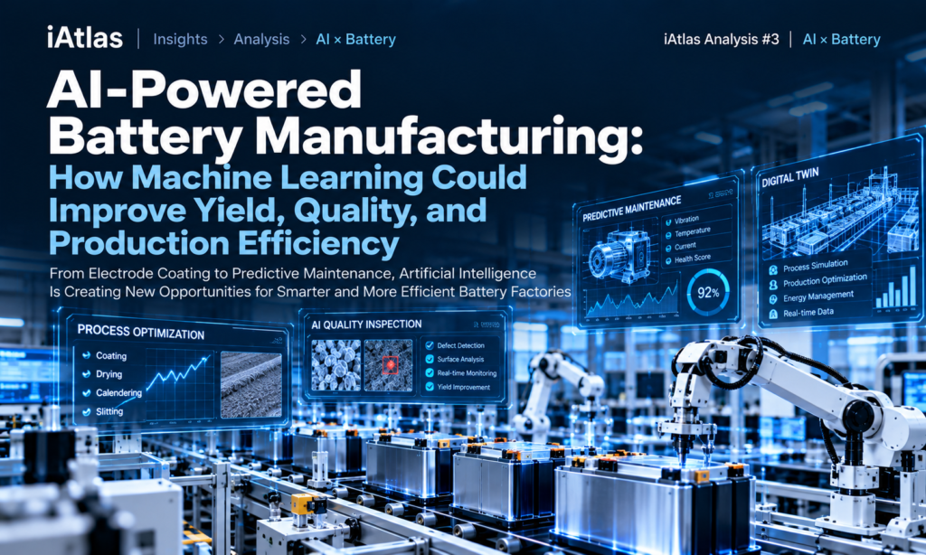 iAtlas Insight Analysis AI x Battery #3_AI-powered battery manufacturing
